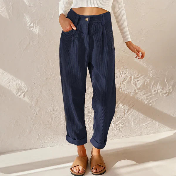 Stilla | Sommervarm Casual Cordbukser
