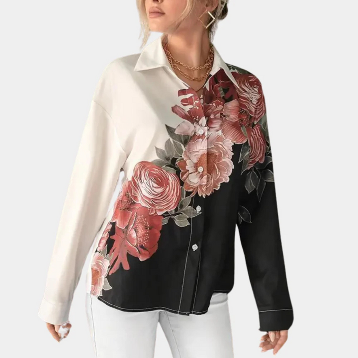 Stilla | Smart damebluse med ærmer Eu