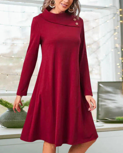 Stilla | Elegant Rød Kjole