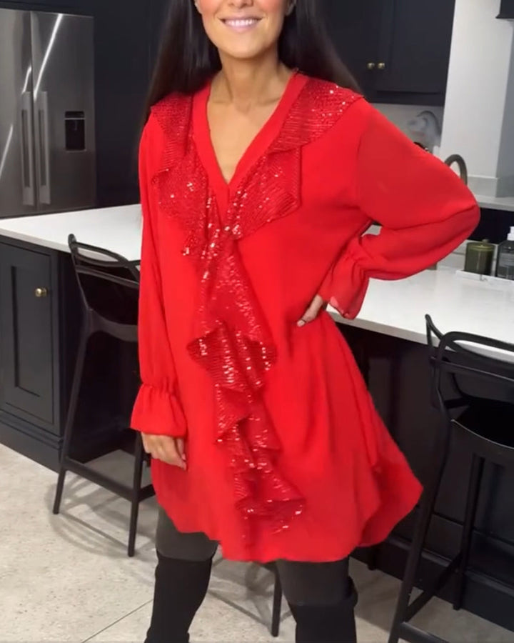 Stilla | Elegant Bluse Med Rynker
