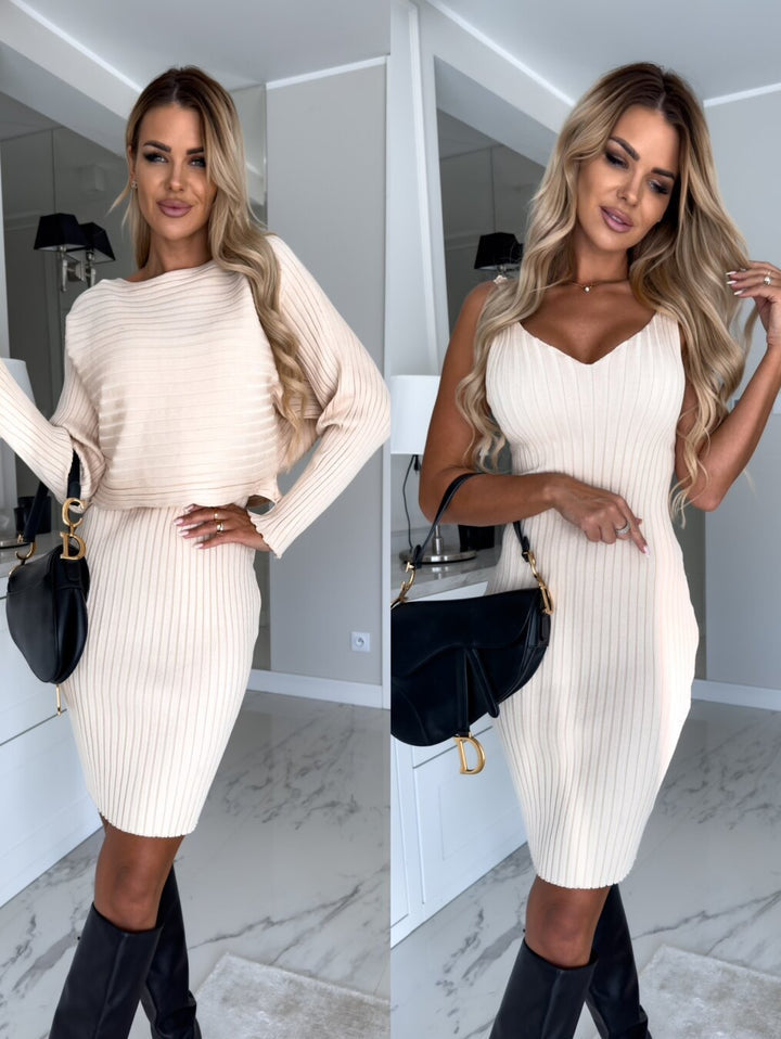 Stilla | Câlin Lenadas Ultimate Ærmeløst Kjole Med Den Matchende Pullover