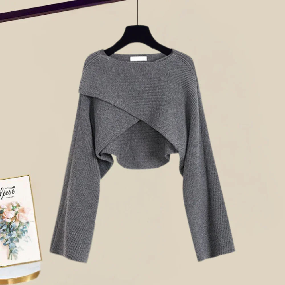 Stilla | Elegant strikkjolekombination