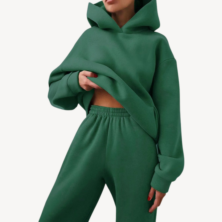 Stilla | Dame Hoodie og Joggingbukser Sæt