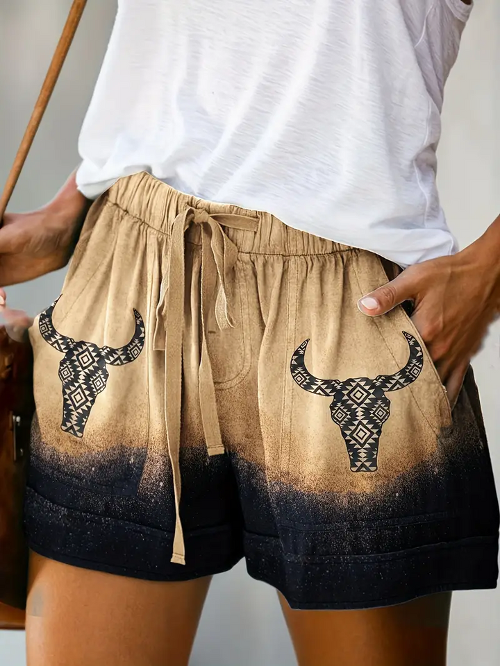 Stilla | Strand Shorts Sommer Høj Talje