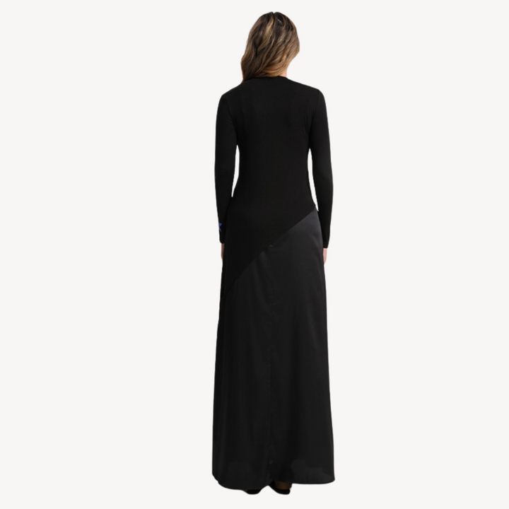 Stilla | Kvinders Bomuldsblanding Maxi Kjole