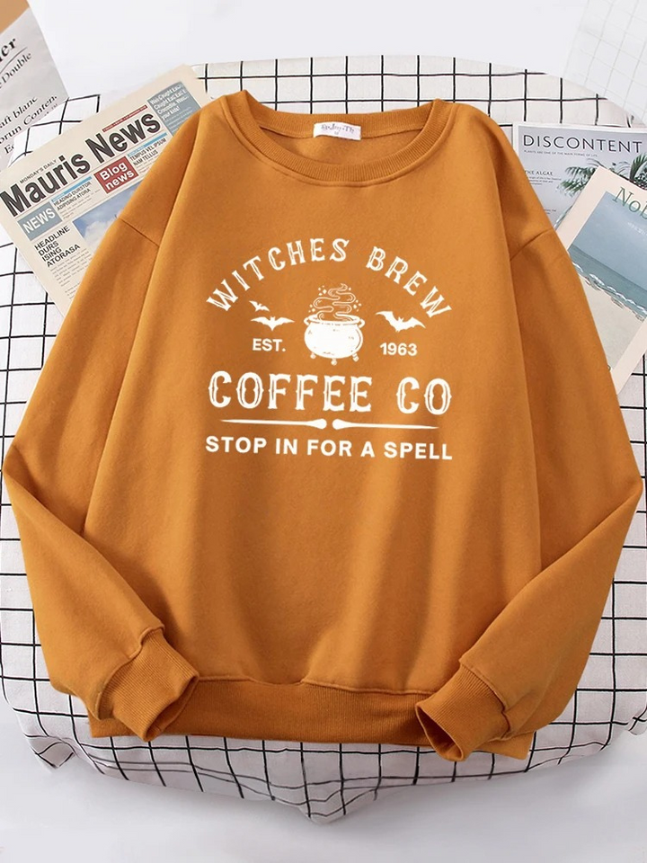 Stilla | Pullover Med Halloween-motiv Til Afslappede Dage