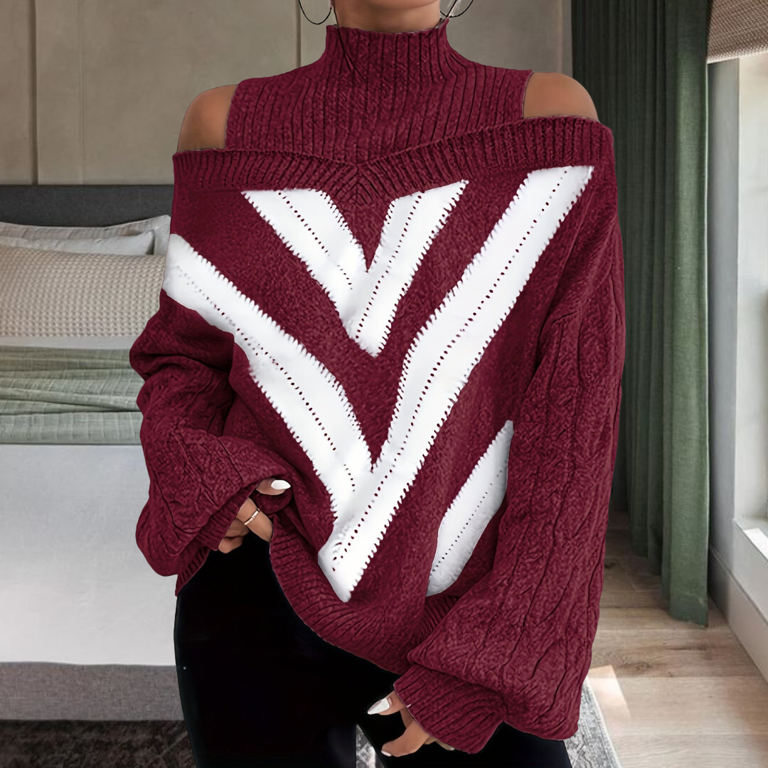 Stilla | Rullekrave sweater til damer
