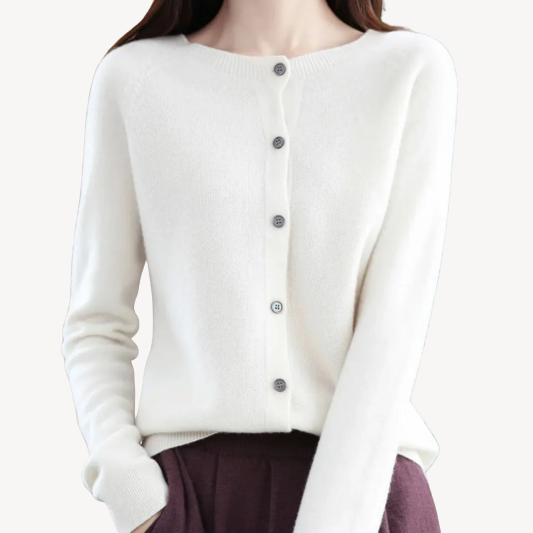 Stilla | Dame Cashmere-mix Cardigan
