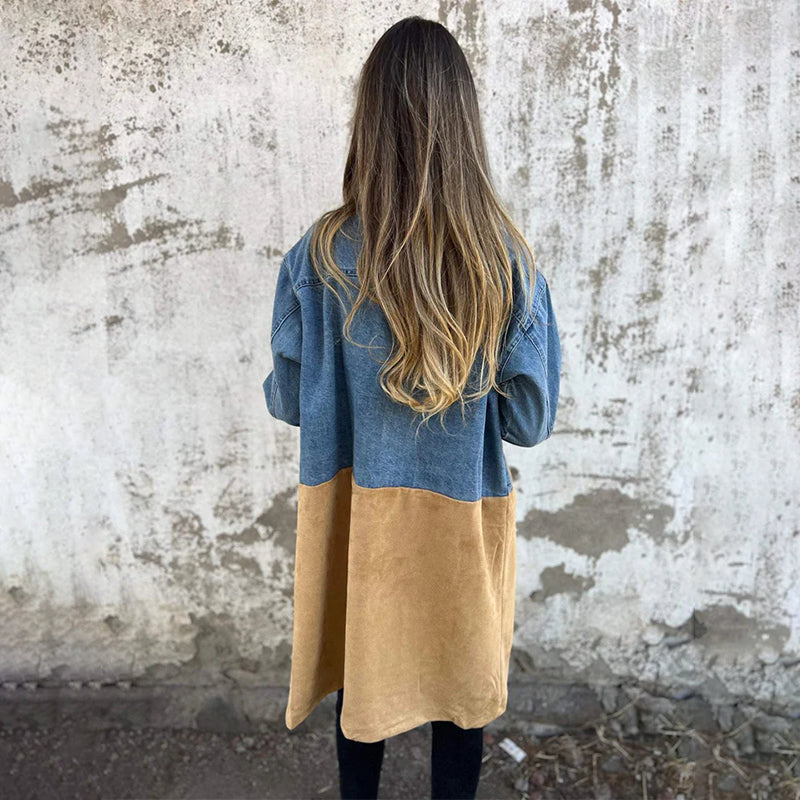 Stilla | Den elegante og alsidige jeans trenchcoat