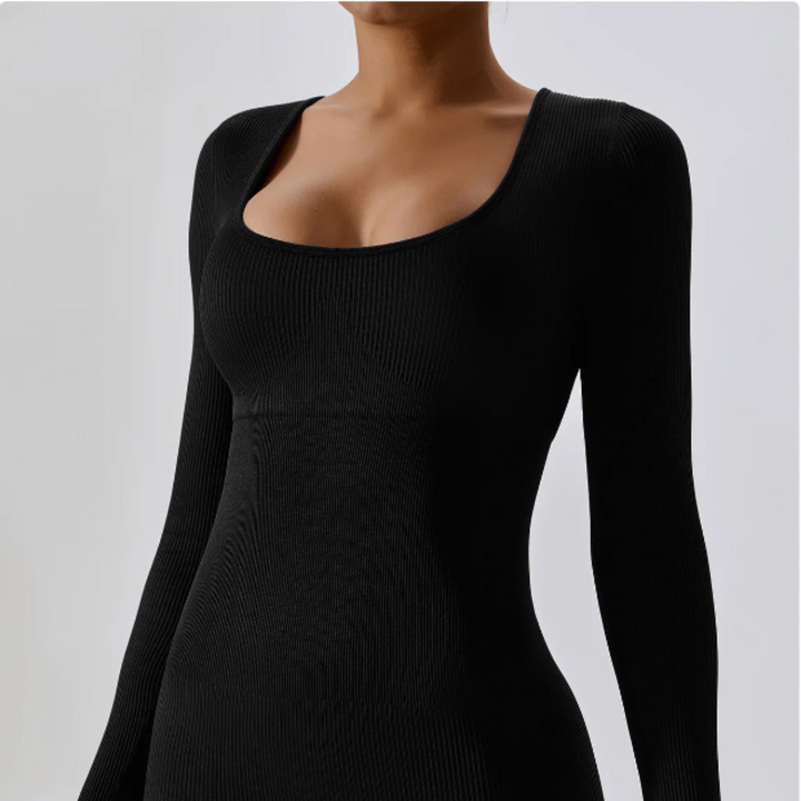 Stilla | Kombination af sport med lange ærmer ensfarvet