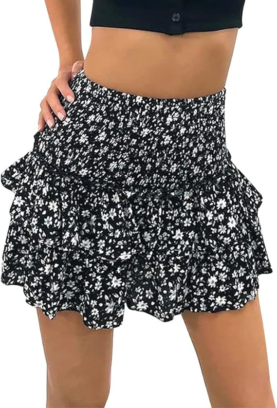 Stilla | Korte vinpluknings skirts til kvinder