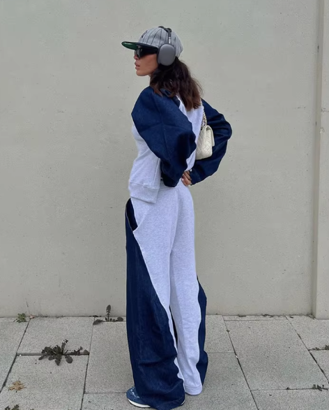 Stilla | Damebukser Sæt Denim Splid