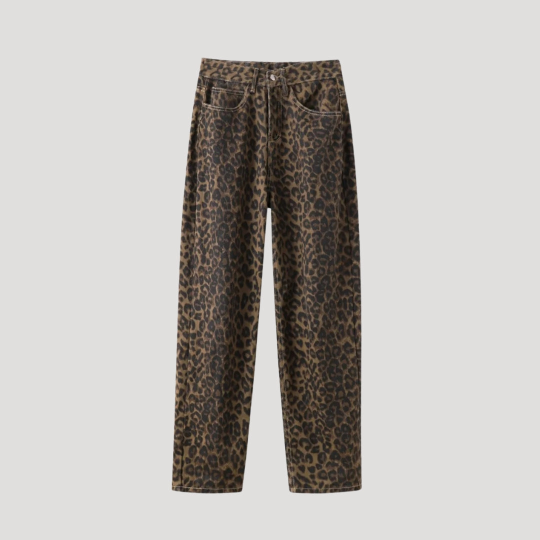 Stilla | Leopardprint Lige Ben Denim Jeans