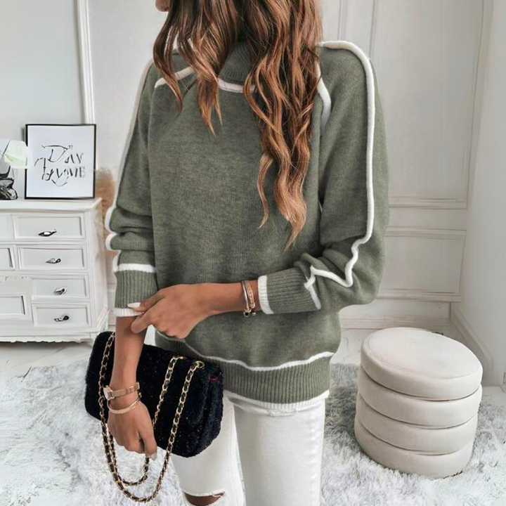 Stilla | Turtleneck sweater med ædel stil