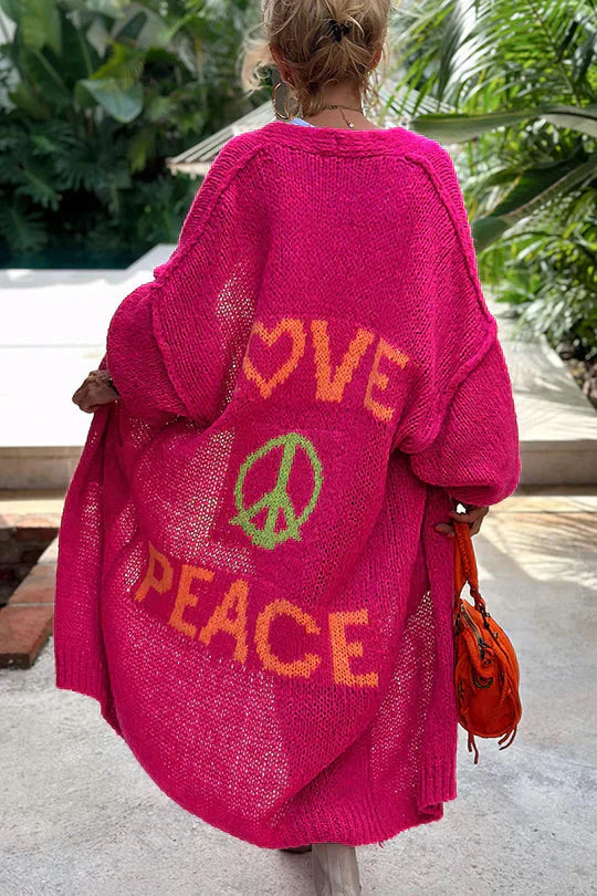 Stilla | Peace Modestrikjacka