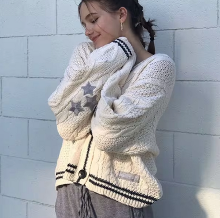 Stilla | Vintagestrik Cardigan