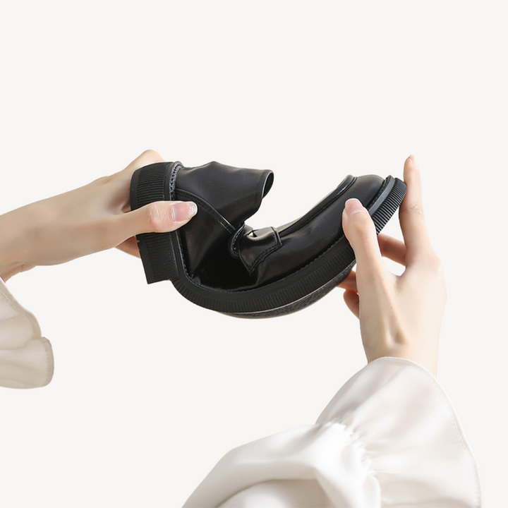 Stilla | Kvinders Faux Læder Chunky Loafers