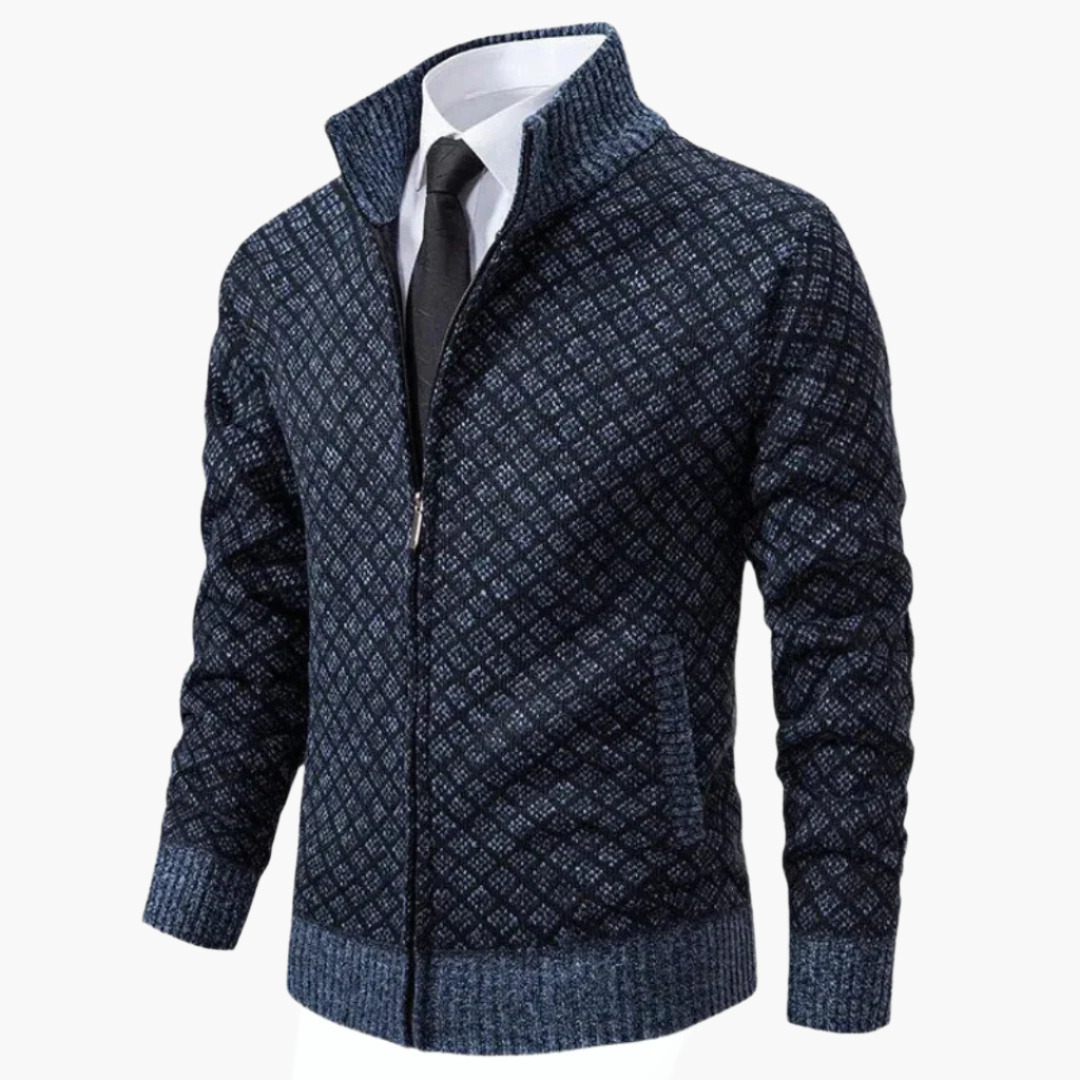 Stilla | Strikjakke I Business-Look - Elegant Fritids- og Kontorstil