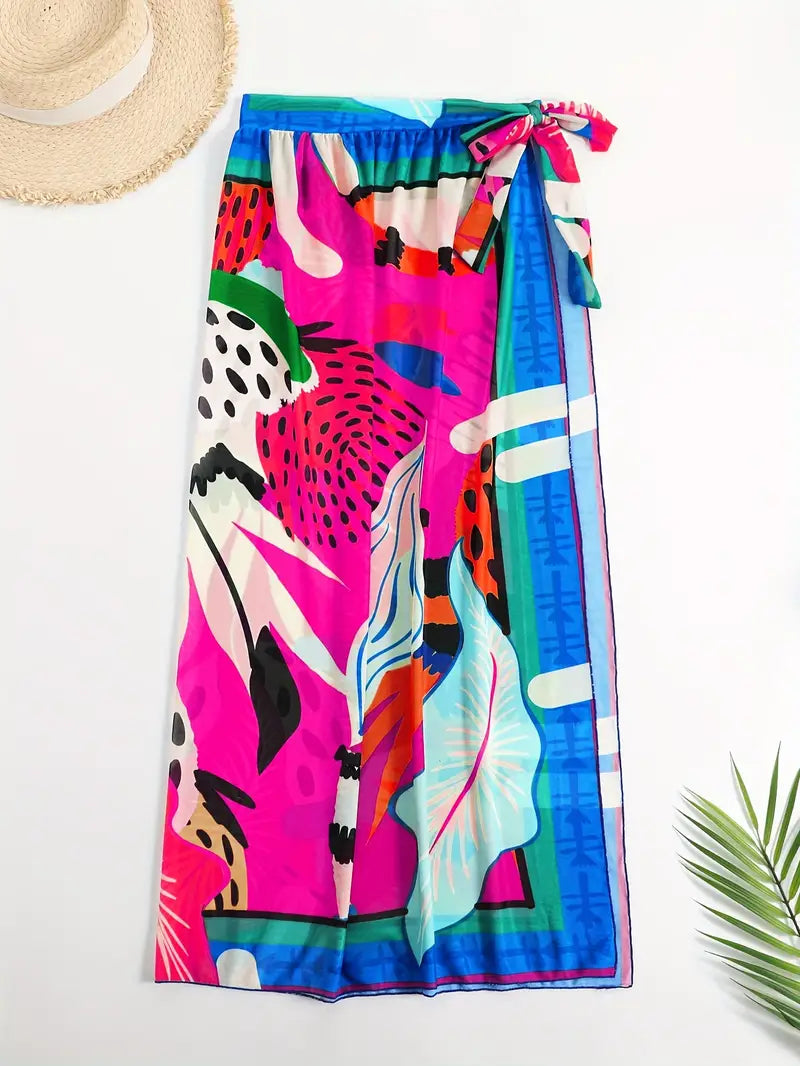Stilla | Farverig Pop Art Stil Tryk Slips Side Dækning