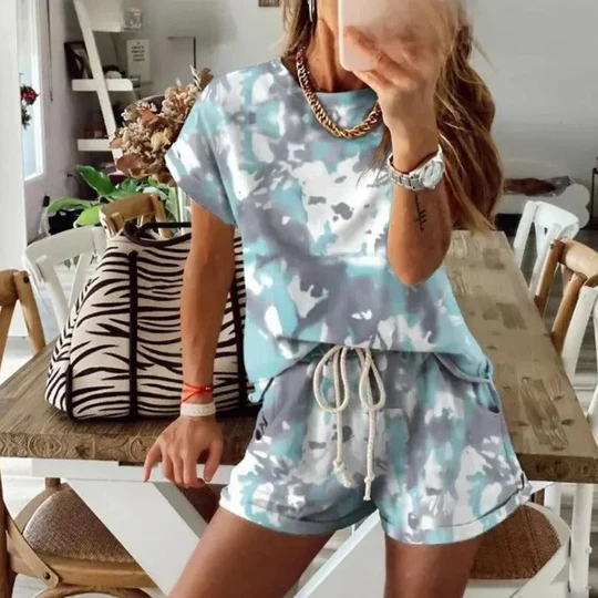 Stilla | Tie Dye 2 stk outfit sæt til kvinder