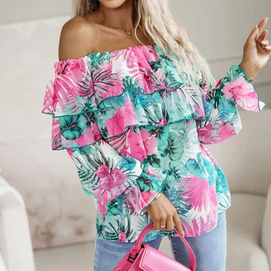 Stilla | Elegant Trykt Top