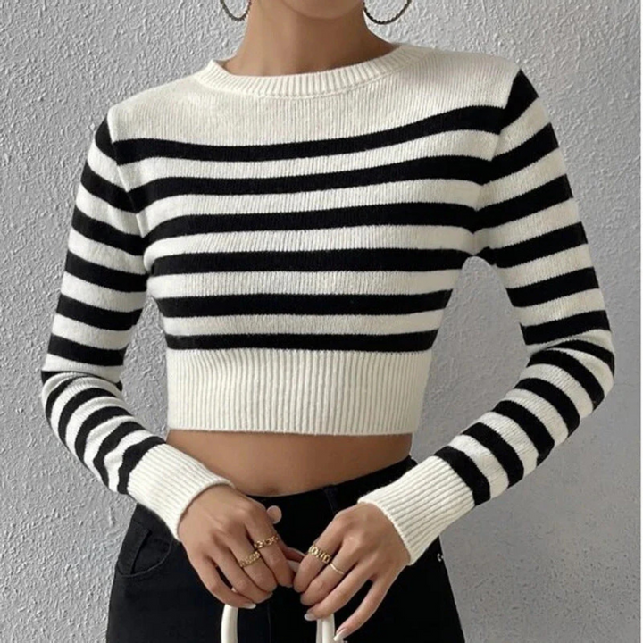 Stilla | Dame sweater til kolde dage i varme farver