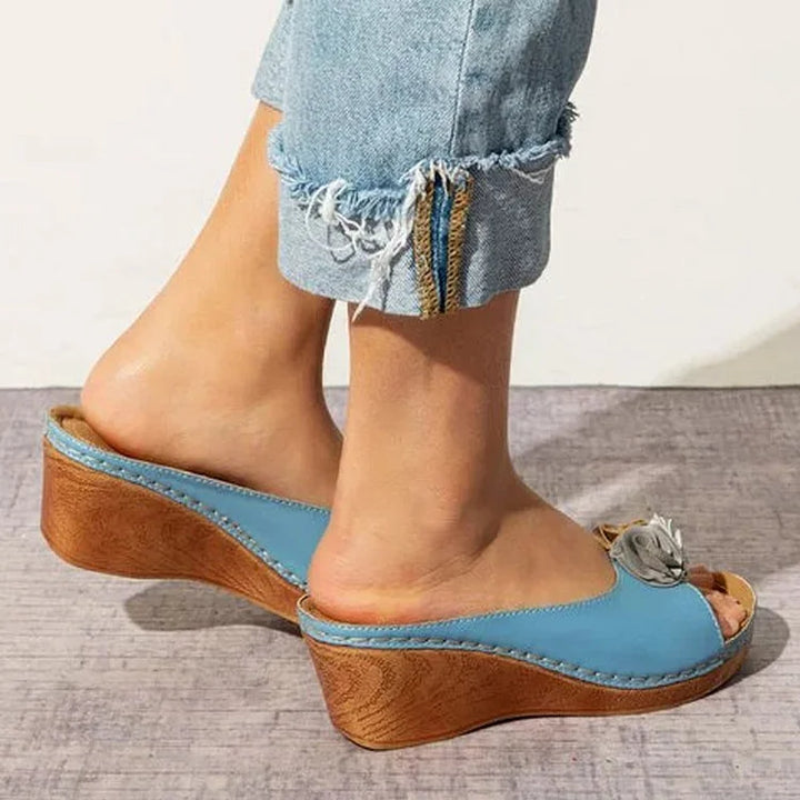 Stilla | Orthopædiske Sandaler I Blomsterdesign