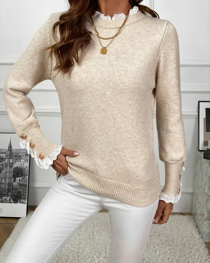 Stilla | Pullover med spidskant