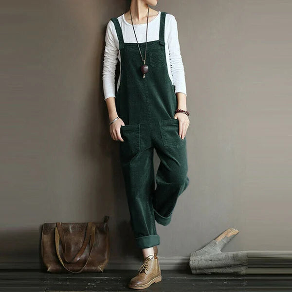 Stilla | Casual Cord Jumpsuit