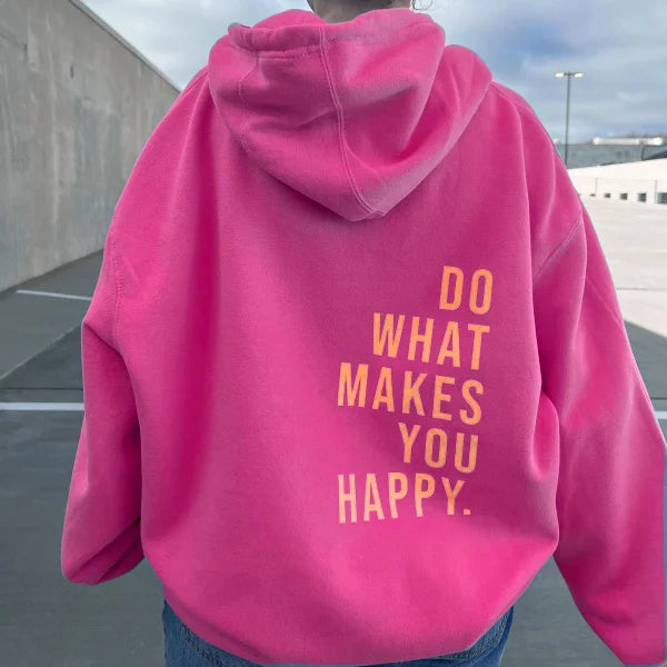 Stilla | Moderne Hoodie med Iøjnefaldende Tekst