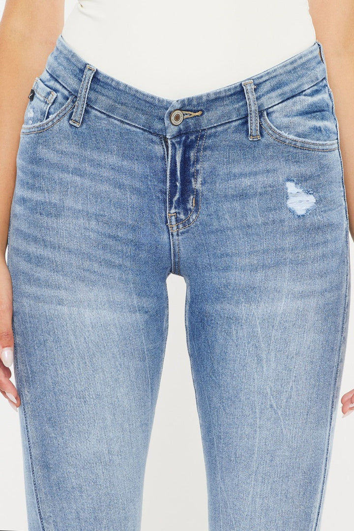 Stilla | Højtaljede kattevipper skinny jeans