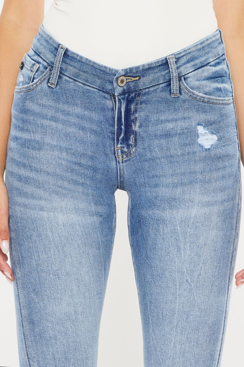 Stilla | Høj Talje Kattevipper Skinny Jeans
