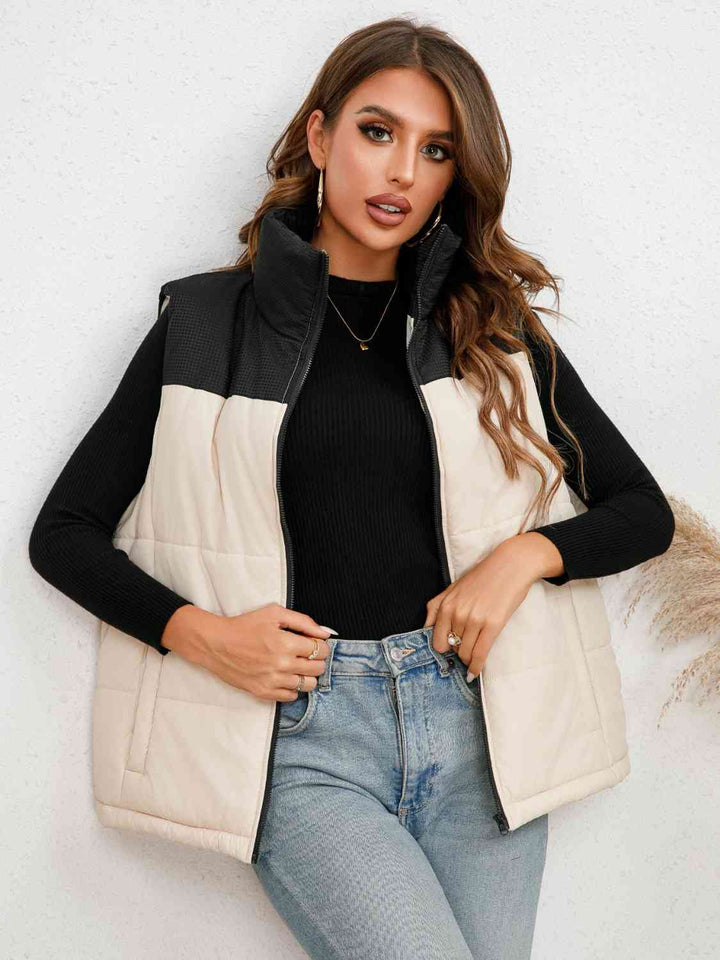 Stilla | Tone Zip-up Vest