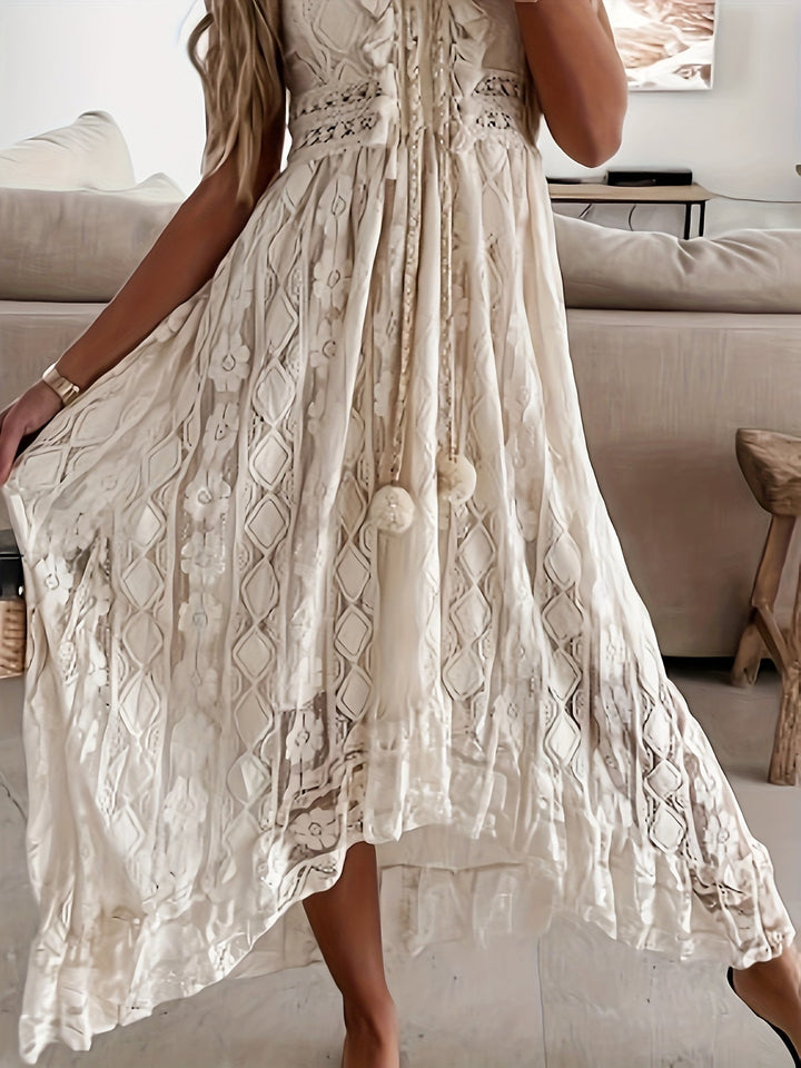 Stilla | Boho stil maxi kjole
