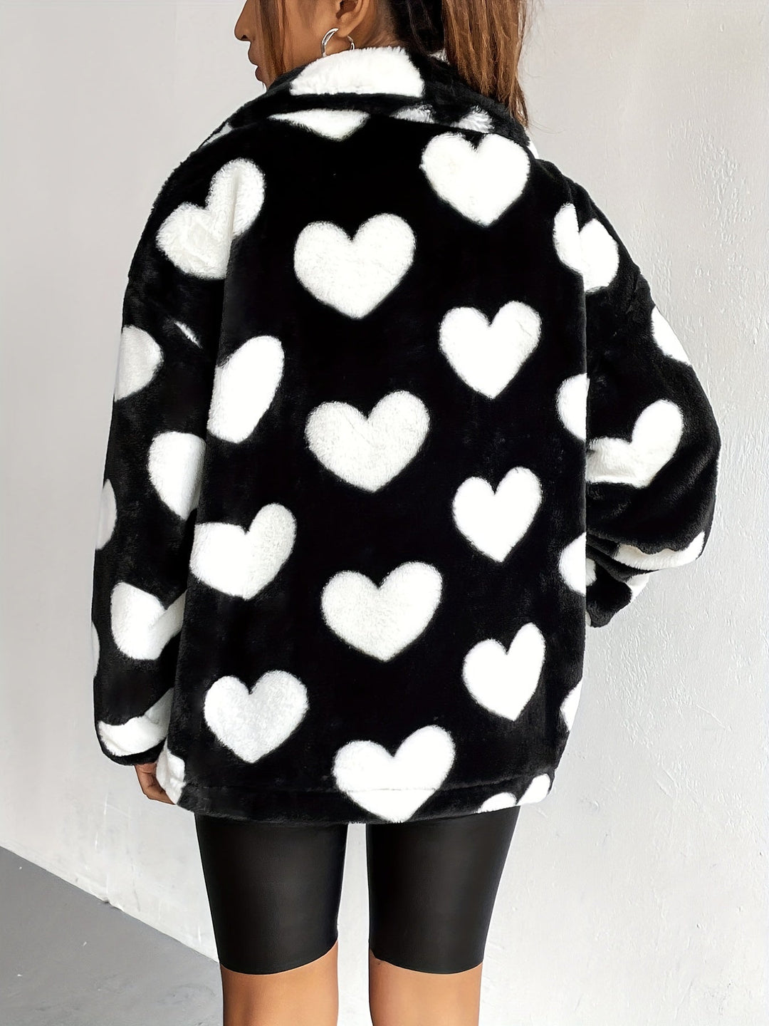 Stilla | Jakke med hjerte mønster