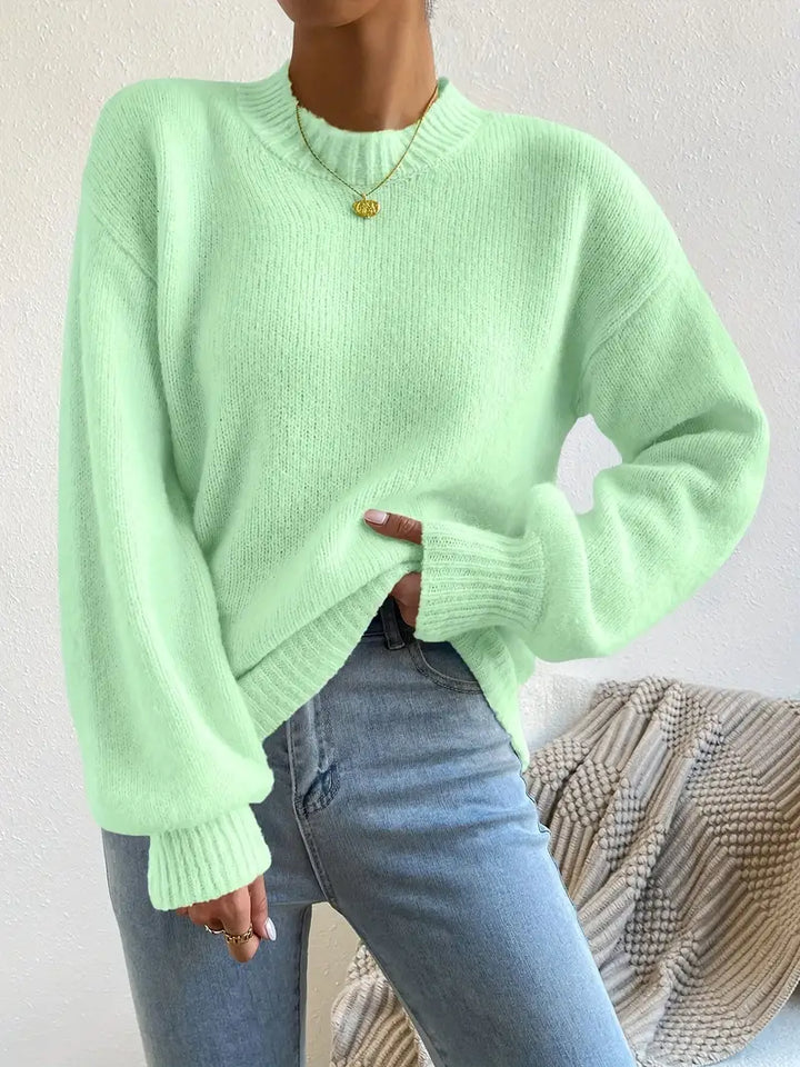 Stilla | Pullover i Blødt Strik
