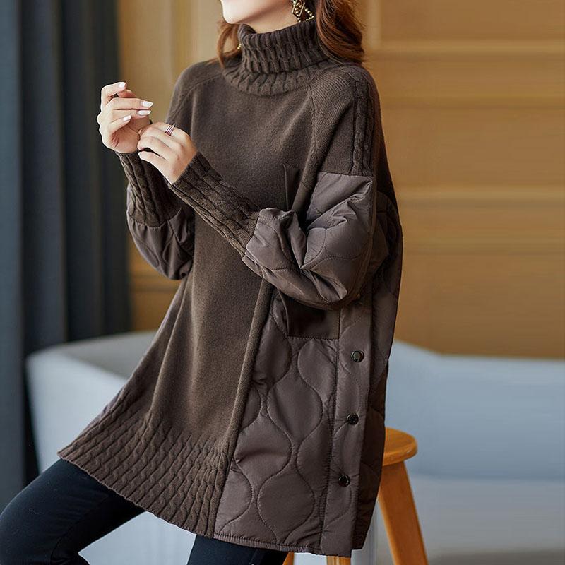 Stilla | Oversized-trøje Med Rullekrave