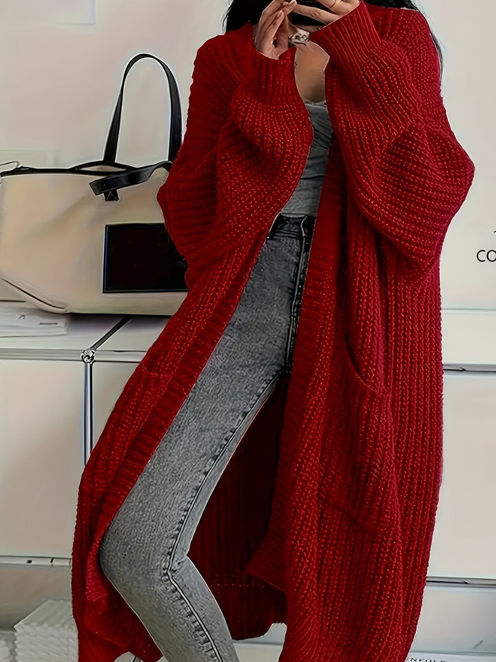 Stilla | Cozy Strikcardigan med Bælte til Kvinder