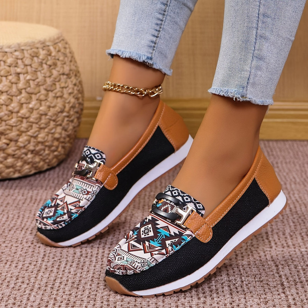 Stilla | Dame Slip on Mokasiner Britisk Stil
