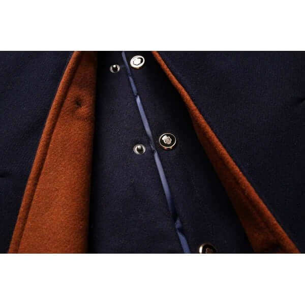Stilla | Herre Slim Fit Uld Vinterfrakke