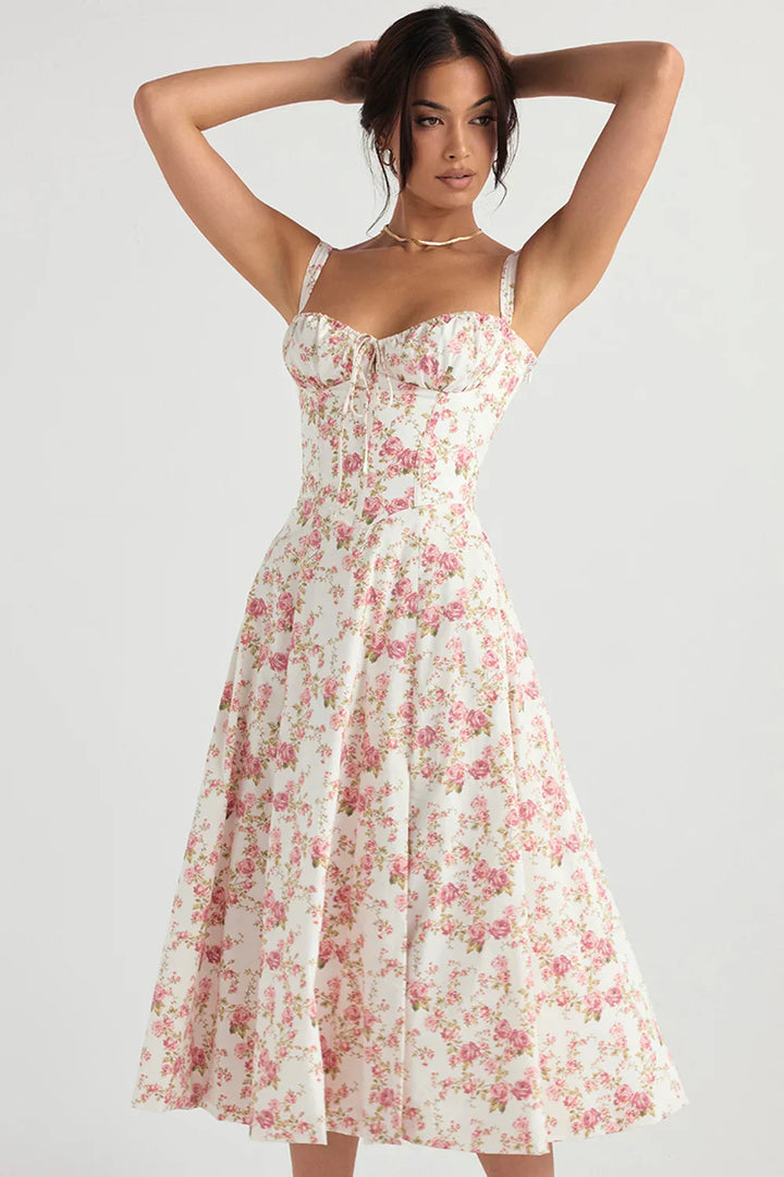 Stilla | Solskin Bustier Carmen Print