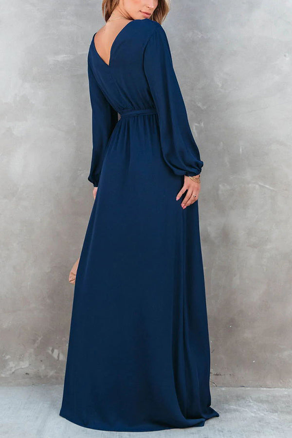 Stilla | Elegance Er Skønhed Front Bind Maxi Kjole