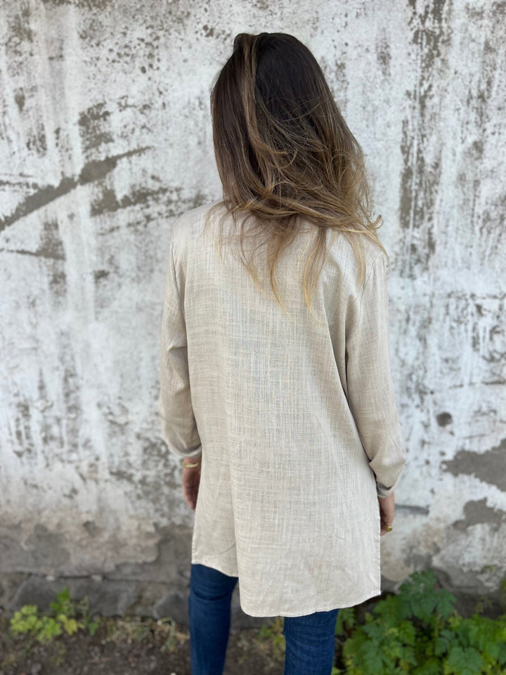 Stilla | Skjorte Med Broderi