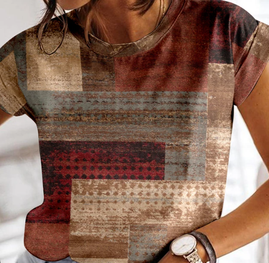 Stilla | Sommerternet T-shirt til kvinder O-hals