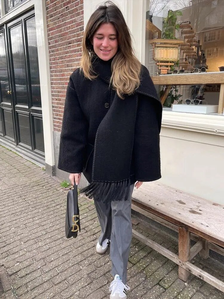 Stilla | Kvinder in Patchwork Med Tørklæde Cachefusione