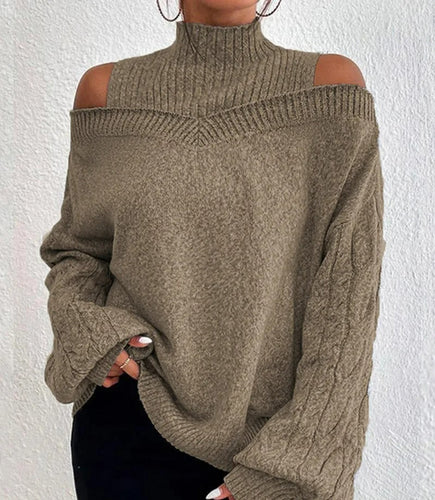 Stilla | Striktrøje Med Off-Shoulder Ærmer Til Damer