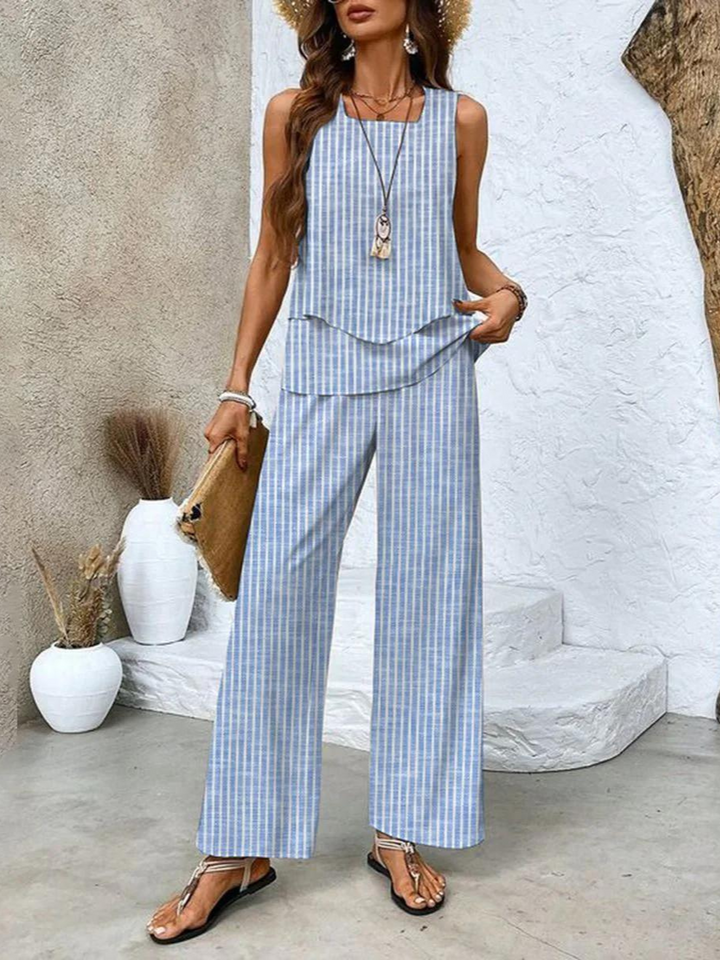 Stilla | Elegant 2-delt sommeroutfit