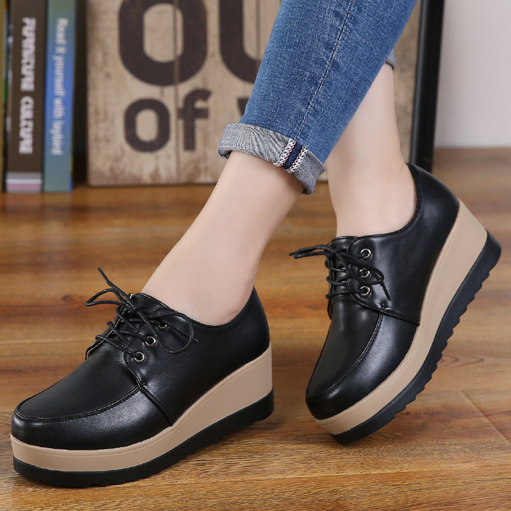 Dame Stilfulde Keil Oxfords Stilla
