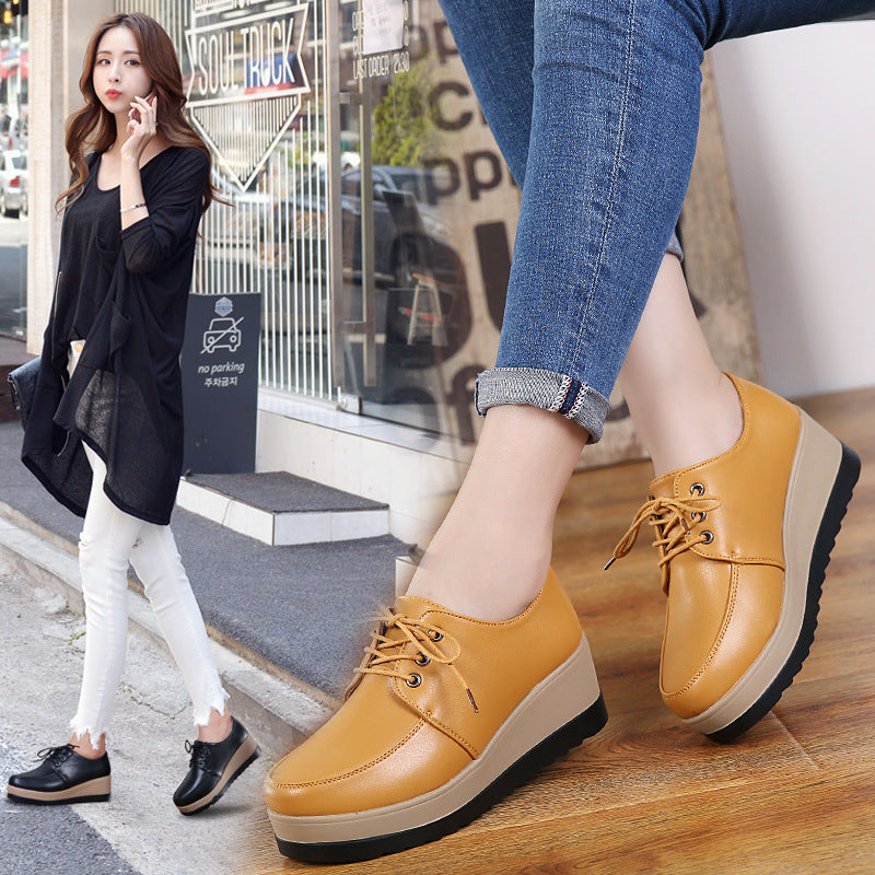 Dame Stilfulde Keil Oxfords Stilla