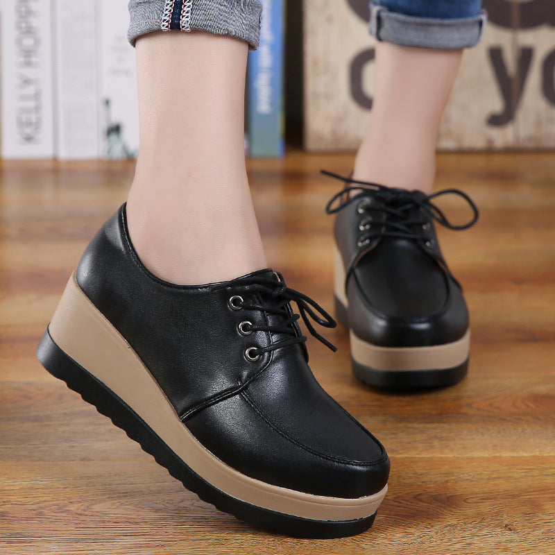 Dame Stilfulde Keil Oxfords Stilla